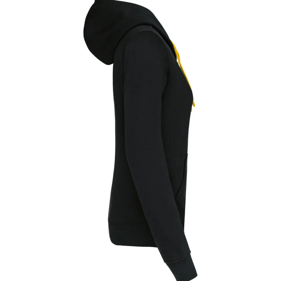 Kariban K467 - Sweat-shirt zippé capuche contrastée femme
