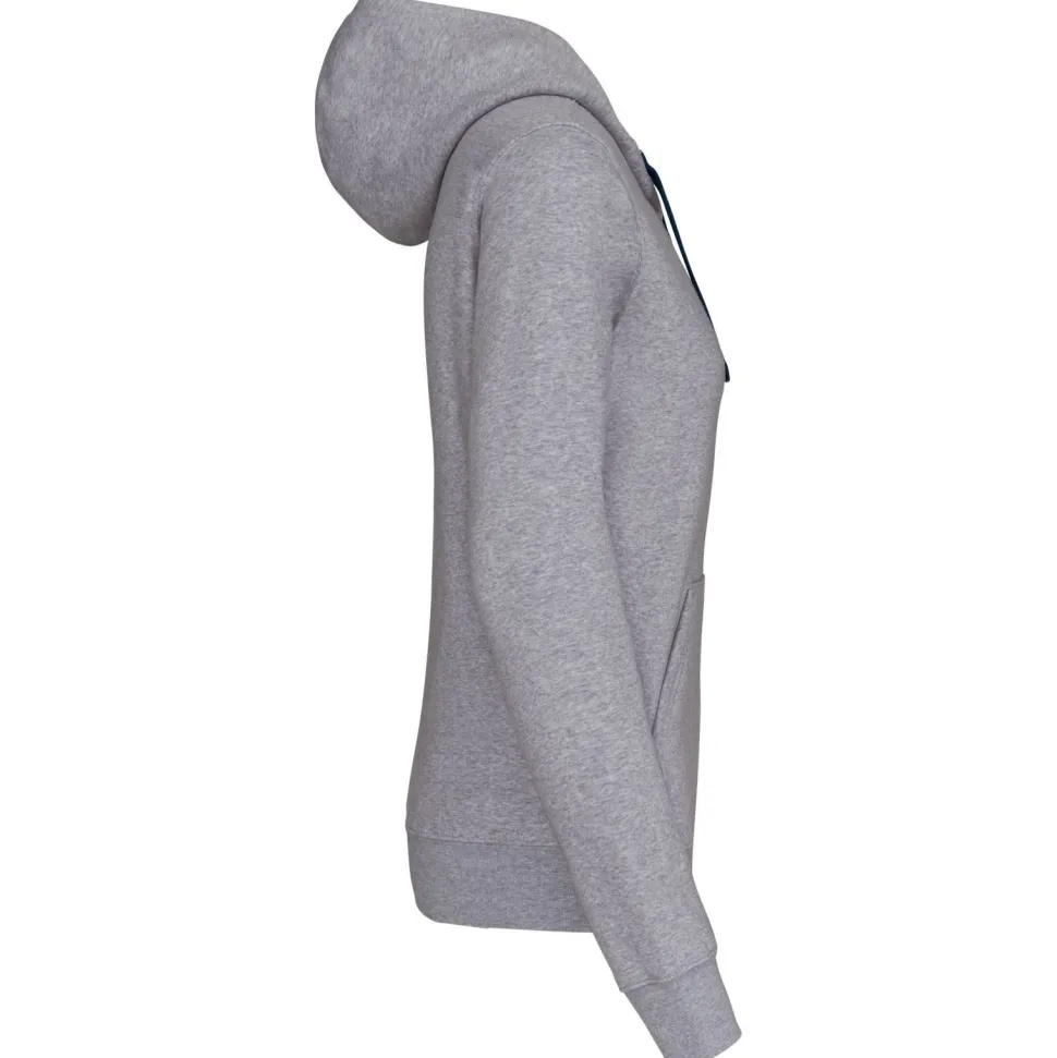 Kariban K467 - Sweat-shirt zippé capuche contrastée femme