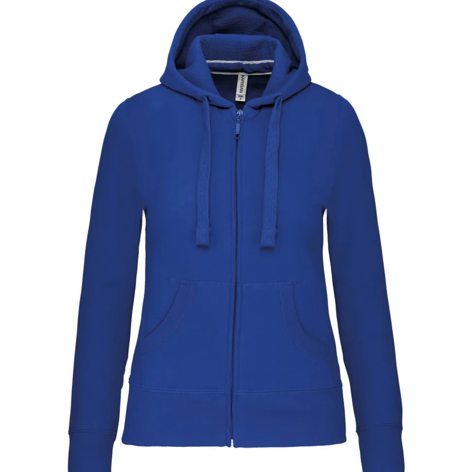Kariban K464 - Sweat-shirt zippé capuche femme