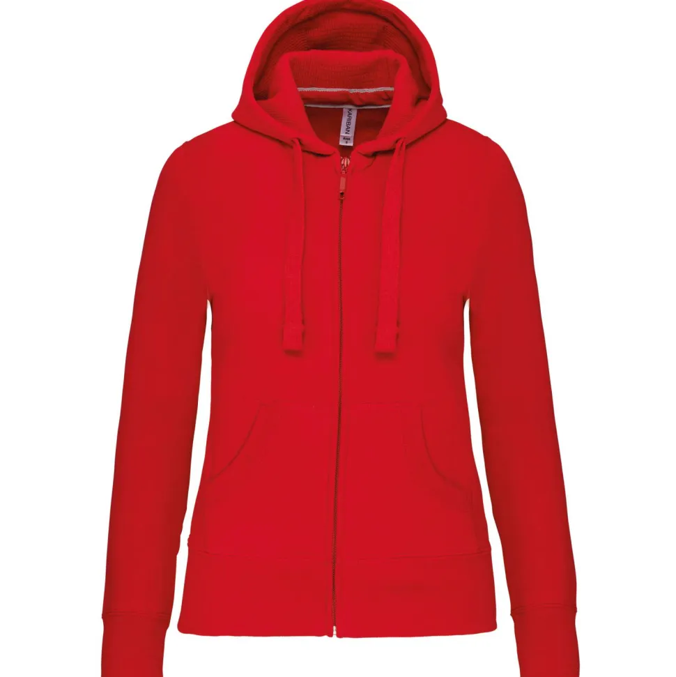 Kariban K464 - Sweat-shirt zippé capuche femme