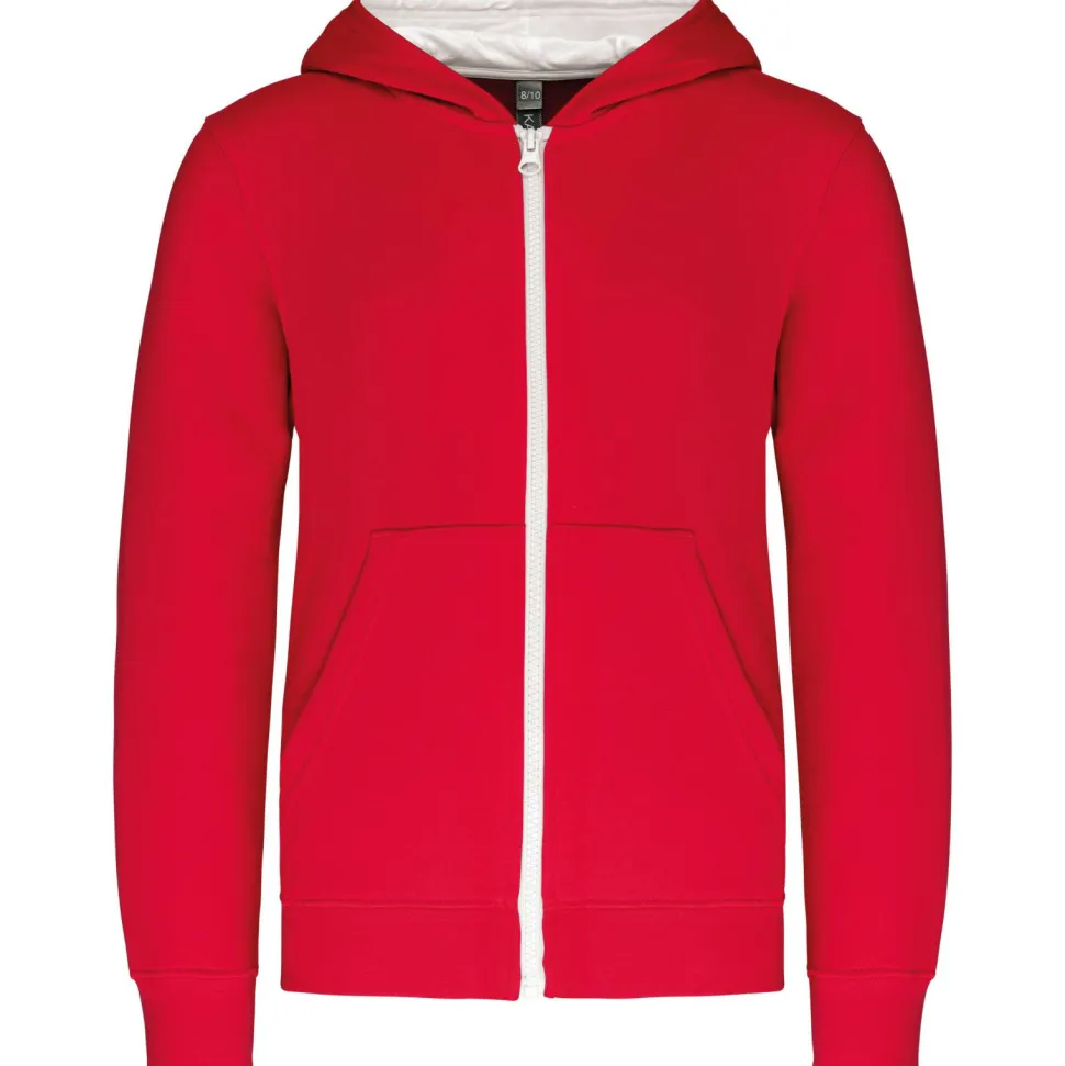 Kariban K486 - Sweat-shirt zippé capuche enfant