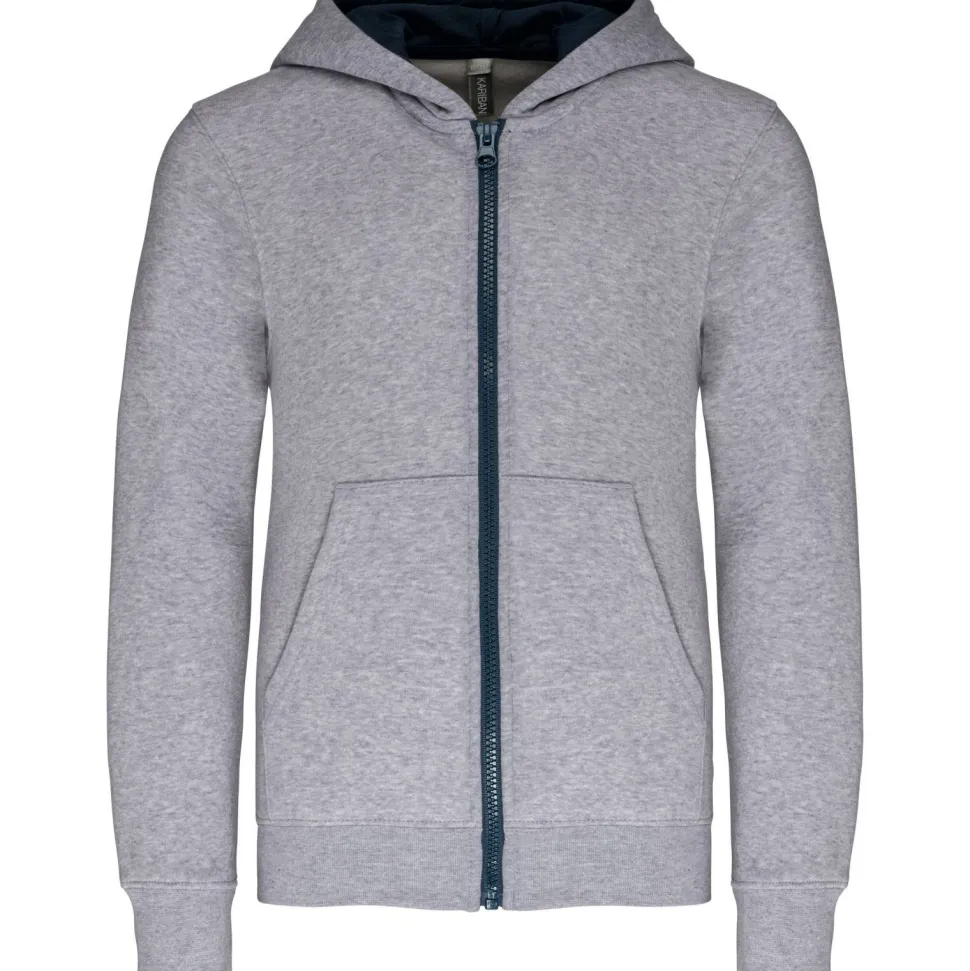 Kariban K486 - Sweat-shirt zippé capuche enfant