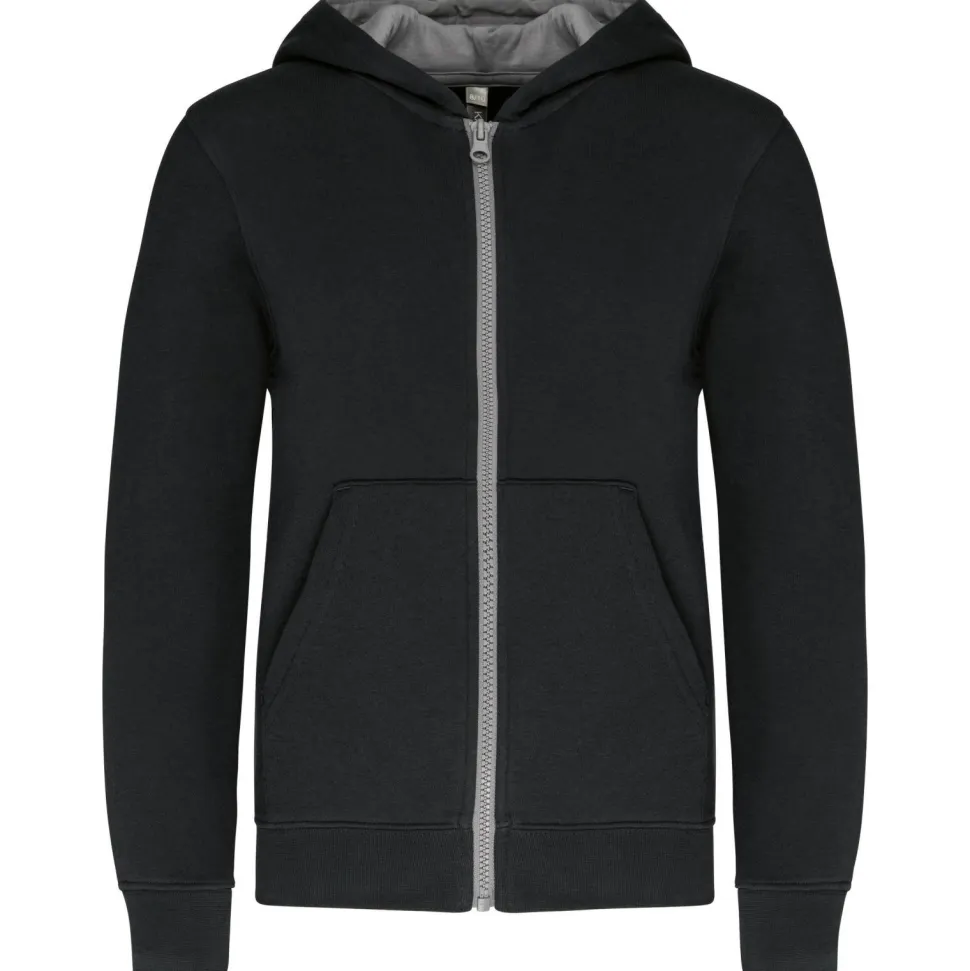 Kariban K486 - Sweat-shirt zippé capuche enfant