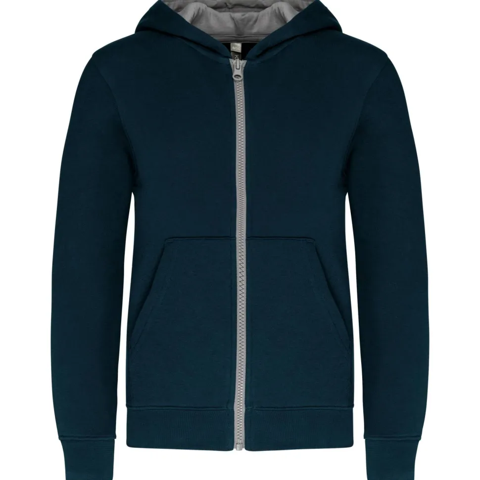Kariban K486 - Sweat-shirt zippé capuche enfant
