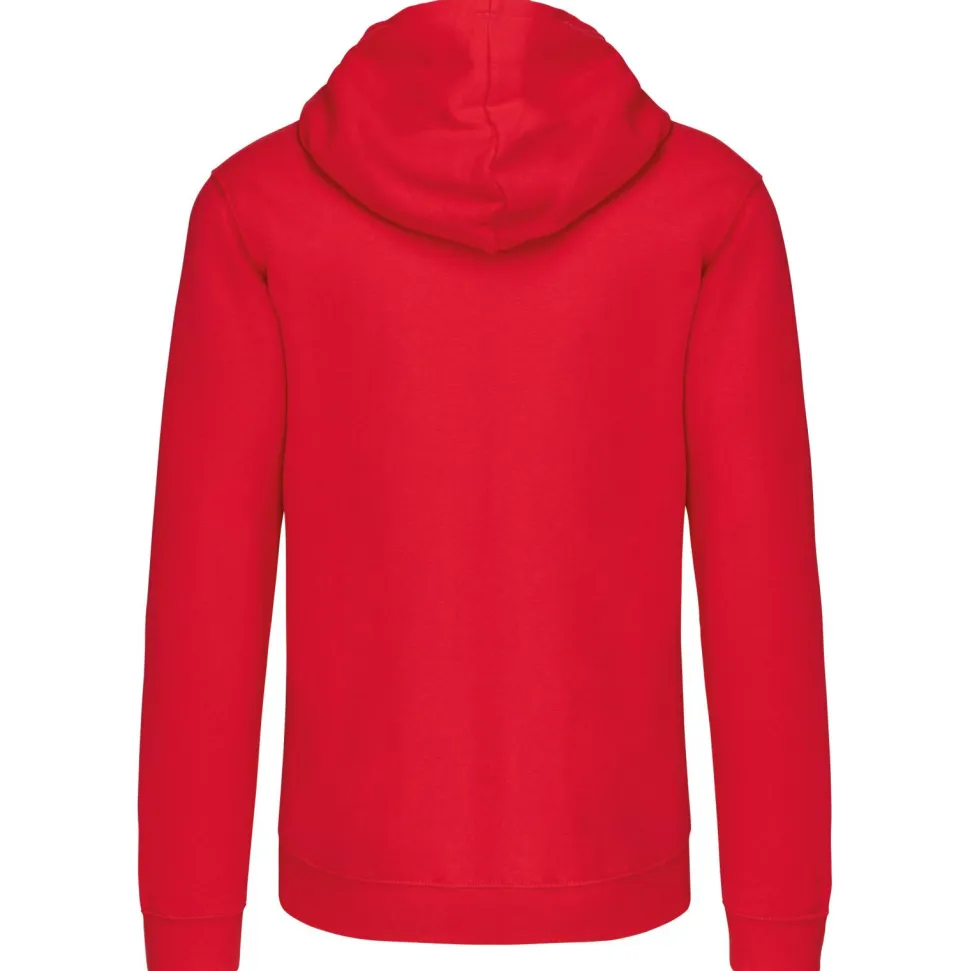 Kariban K466 - Sweat-shirt zippé capuche contrastée