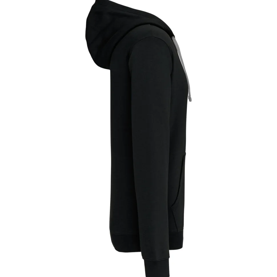 Kariban K466 - Sweat-shirt zippé capuche contrastée
