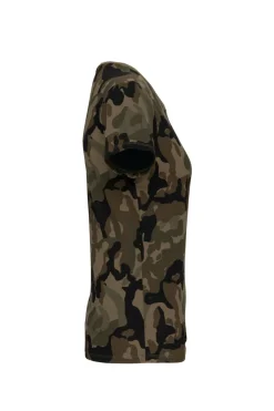 Kariban K3031 - T-shirt camo manches courtes femme