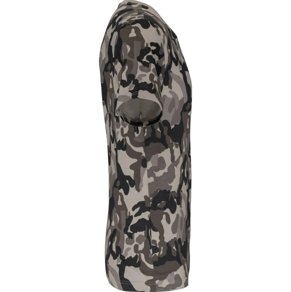 Kariban K3030 - T-shirt camo manches courtes homme