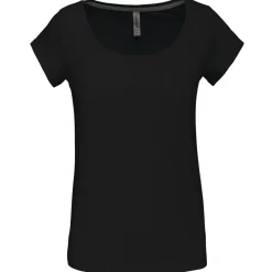 Kariban K384 - T-shirt col bateau manches courtes femme