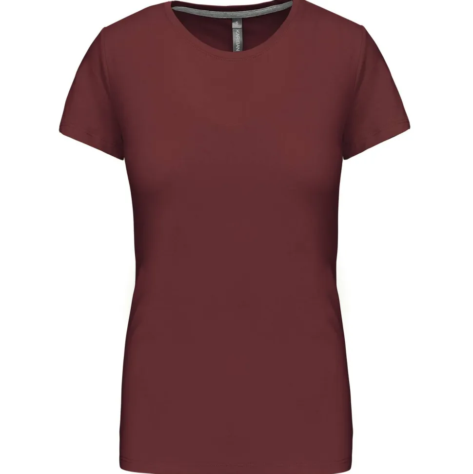 Kariban K380 - T-SHIRT COL ROND MANCHES COURTES FEMME