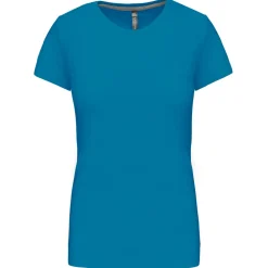 Kariban K380 - T-SHIRT COL ROND MANCHES COURTES FEMME