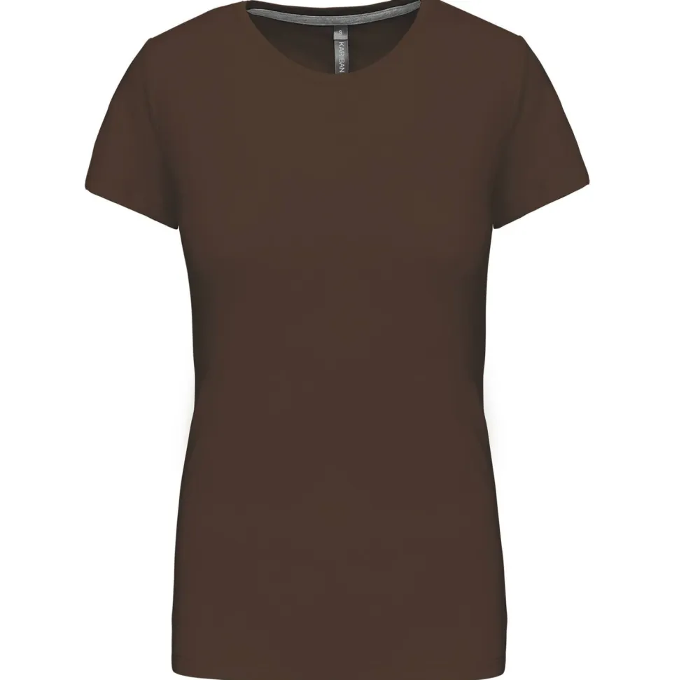 Kariban K380 - T-SHIRT COL ROND MANCHES COURTES FEMME