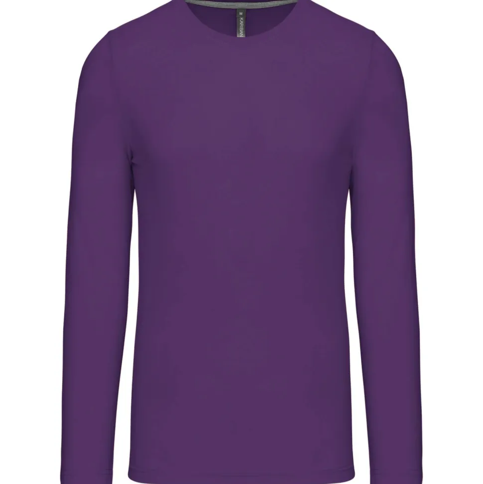 Kariban K359 - T-SHIRT COL ROND MANCHES LONGUES