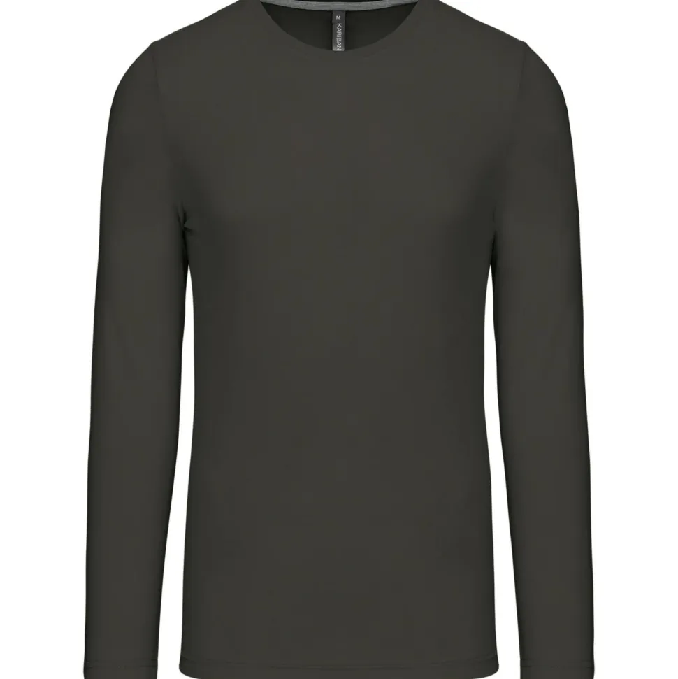 Kariban K359 - T-SHIRT COL ROND MANCHES LONGUES
