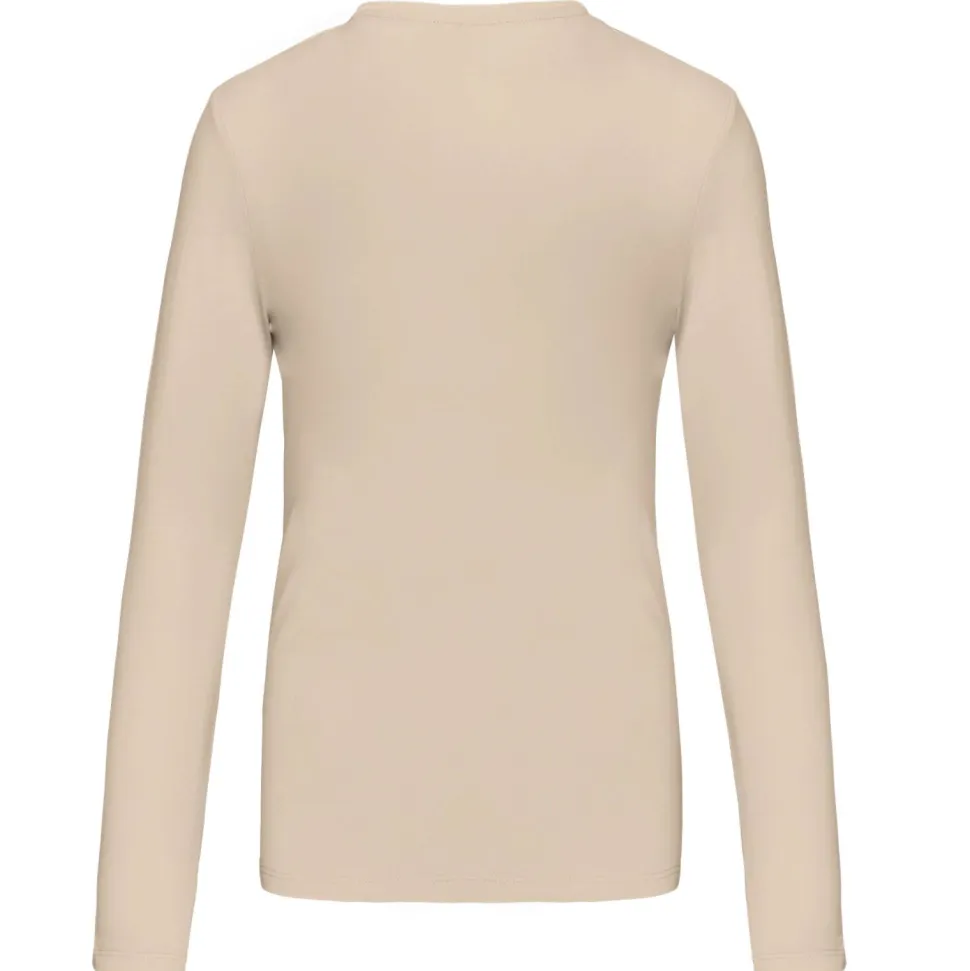 Kariban K383 - T-SHIRT COL ROND MANCHES LONGUES FEMME