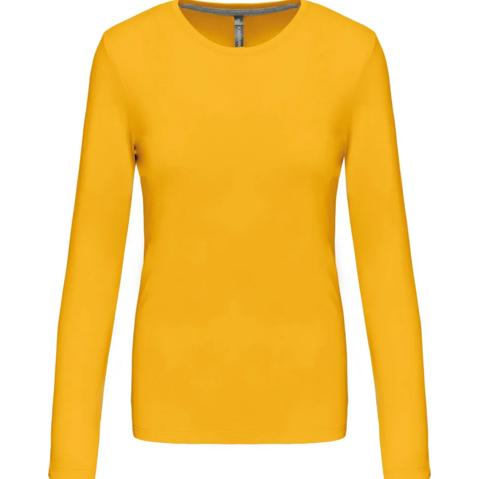 Kariban K383 - T-SHIRT COL ROND MANCHES LONGUES FEMME
