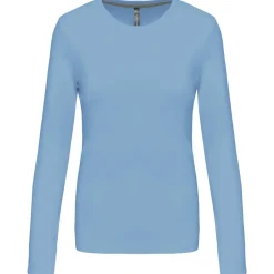 Kariban K383 - T-SHIRT COL ROND MANCHES LONGUES FEMME