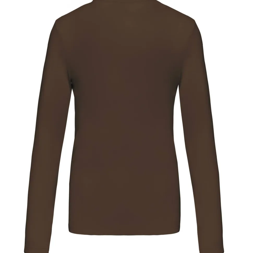 Kariban K383 - T-SHIRT COL ROND MANCHES LONGUES FEMME