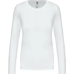 Kariban K383 - T-SHIRT COL ROND MANCHES LONGUES FEMME