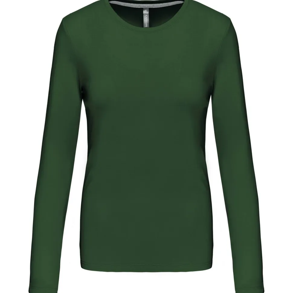 Kariban K383 - T-SHIRT COL ROND MANCHES LONGUES FEMME