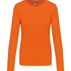 Kariban K383 - T-SHIRT COL ROND MANCHES LONGUES FEMME