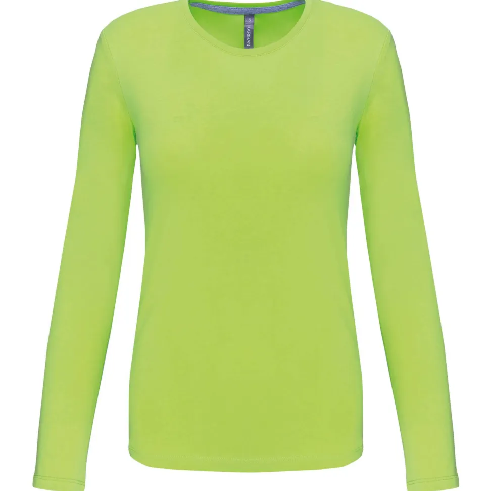 Kariban K383 - T-SHIRT COL ROND MANCHES LONGUES FEMME
