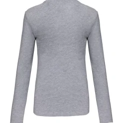 Kariban K383 - T-SHIRT COL ROND MANCHES LONGUES FEMME