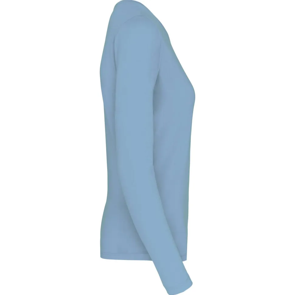 Kariban K383 - T-SHIRT COL ROND MANCHES LONGUES FEMME