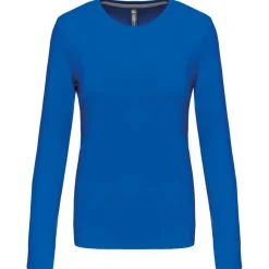 Kariban K383 - T-SHIRT COL ROND MANCHES LONGUES FEMME