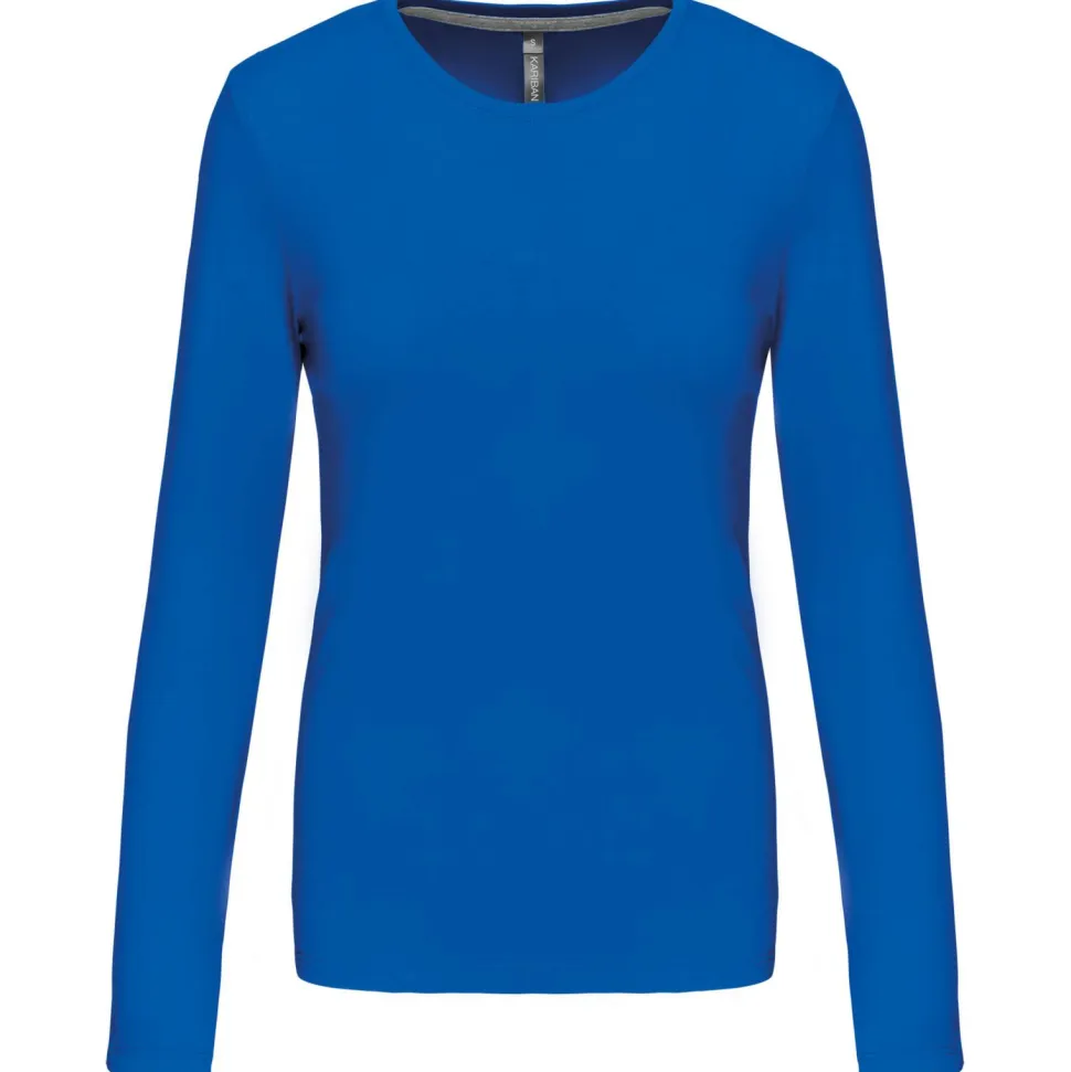 Kariban K383 - T-SHIRT COL ROND MANCHES LONGUES FEMME