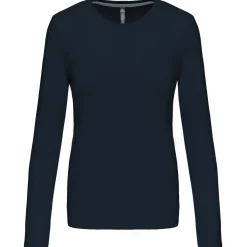 Kariban K383 - T-SHIRT COL ROND MANCHES LONGUES FEMME