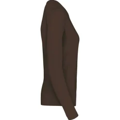 Kariban K383 - T-SHIRT COL ROND MANCHES LONGUES FEMME