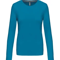Kariban K383 - T-SHIRT COL ROND MANCHES LONGUES FEMME