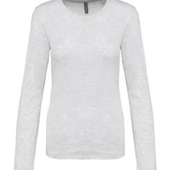 Kariban K383 - T-SHIRT COL ROND MANCHES LONGUES FEMME
