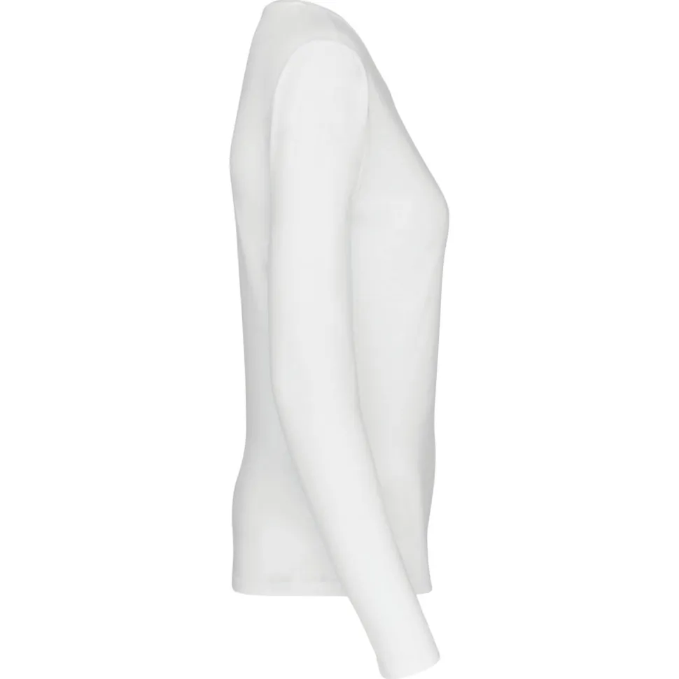 Kariban K383 - T-SHIRT COL ROND MANCHES LONGUES FEMME