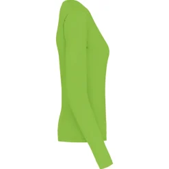 Kariban K382 - T-SHIRT COL V MANCHES LONGUES FEMME