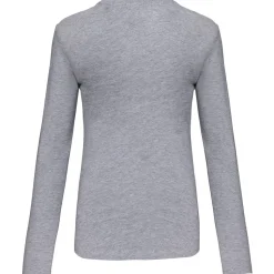Kariban K382 - T-SHIRT COL V MANCHES LONGUES FEMME