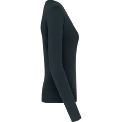 Kariban K382 - T-SHIRT COL V MANCHES LONGUES FEMME