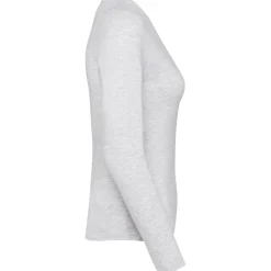 Kariban K382 - T-SHIRT COL V MANCHES LONGUES FEMME
