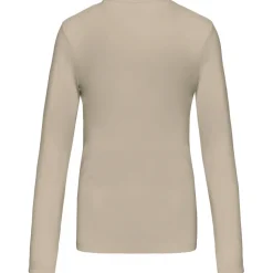 Kariban K382 - T-SHIRT COL V MANCHES LONGUES FEMME