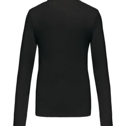 Kariban K382 - T-SHIRT COL V MANCHES LONGUES FEMME