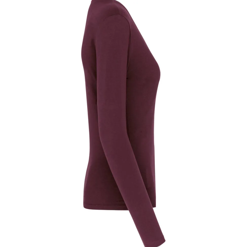 Kariban K382 - T-SHIRT COL V MANCHES LONGUES FEMME