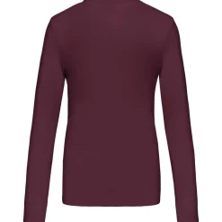 Kariban K382 - T-SHIRT COL V MANCHES LONGUES FEMME