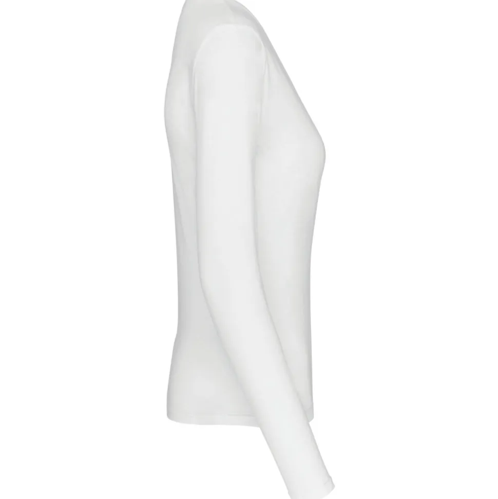 Kariban K382 - T-SHIRT COL V MANCHES LONGUES FEMME