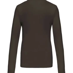 Kariban K382 - T-SHIRT COL V MANCHES LONGUES FEMME