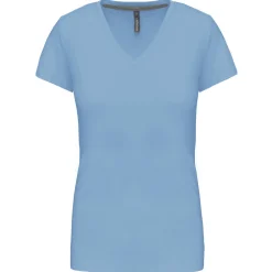 Kariban K381 - T-SHIRT COL V MANCHES COURTES FEMME