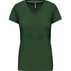 Kariban K381 - T-SHIRT COL V MANCHES COURTES FEMME