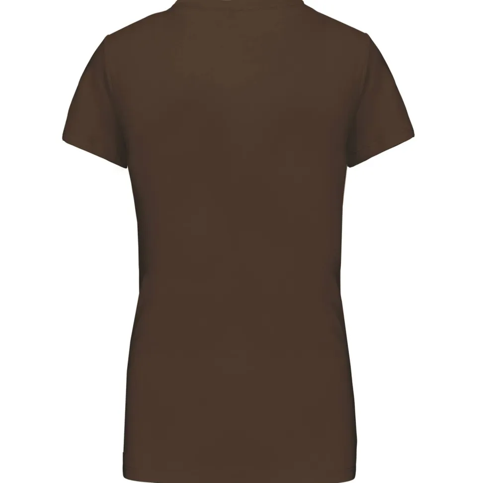 Kariban K381 - T-SHIRT COL V MANCHES COURTES FEMME