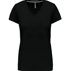 Kariban K381 - T-SHIRT COL V MANCHES COURTES FEMME
