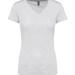 Kariban K381 - T-SHIRT COL V MANCHES COURTES FEMME